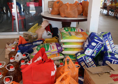 Provisions and Donated Daily Suppliers to YS Charity Foundation